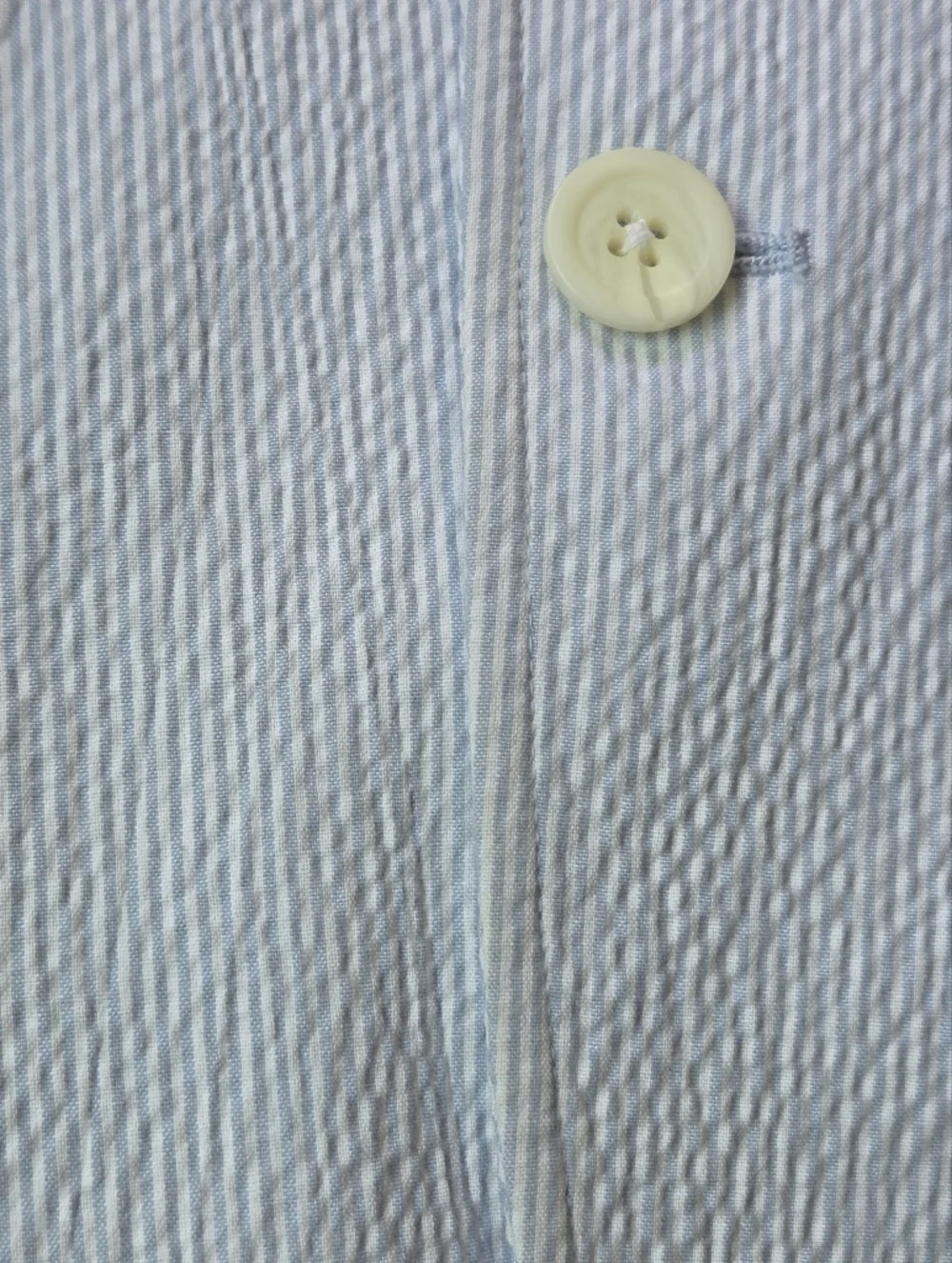 INC International Concepts Light Blue Seersucker Sport Coat